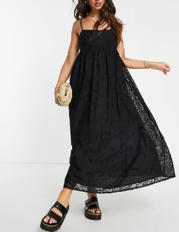 Rochie lunga ASOS, negru