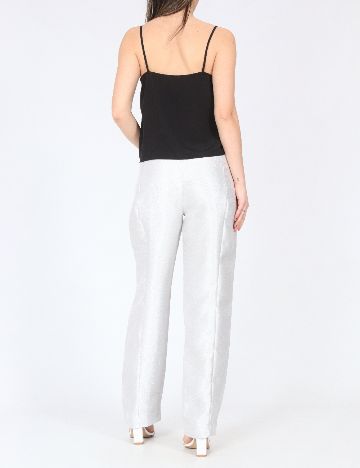 Pantaloni River Island, argintiu