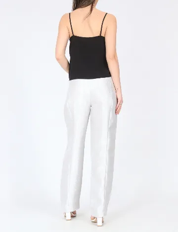 Pantaloni River Island, argintiu