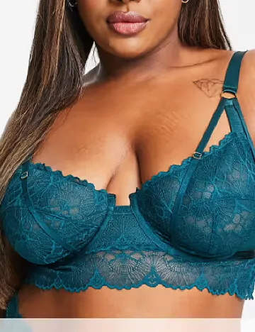 Sutien Wolf & Whistle Plus Size, verde