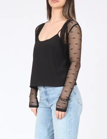 Bolero River Island, negru