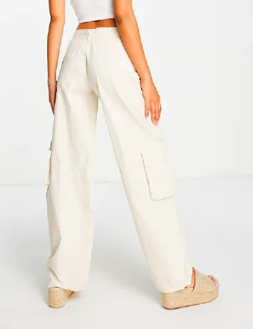 Pantaloni Top Shop, crem
