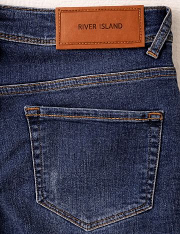 Blugi River Island, albastru