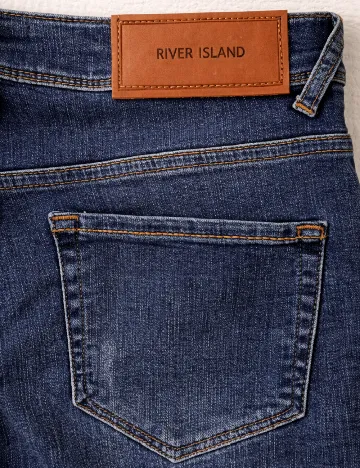 Blugi River Island, albastru