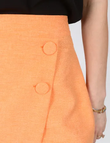 Fusta pantalon River Island, portocaliu