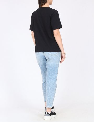 Tricou River Island, negru