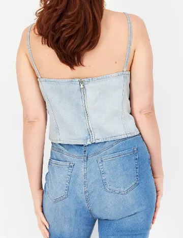 Top River Island, bleu