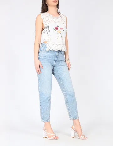 Bluza River Island, alb