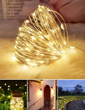 Ghirlanda luminoasa SHEIN, galben