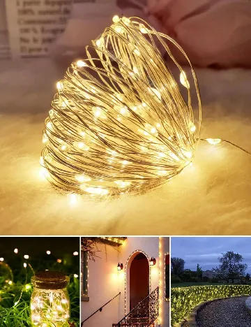 Ghirlanda luminoasa SHEIN, galben