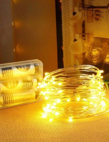 Ghirlanda luminoasa SHEIN, galben