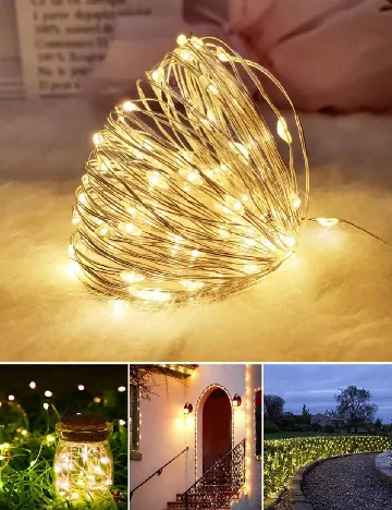 Ghirlanda luminoasa SHEIN, galben