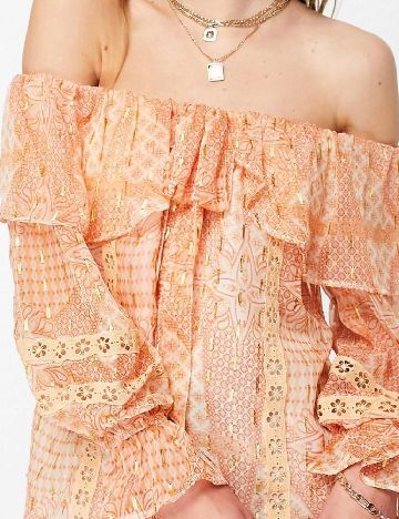 Bluza River Island, portocaliu