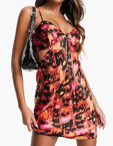 Rochie scurta Top Shop, mix culori