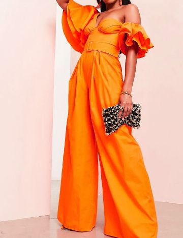 Salopeta ASOS, portocaliu