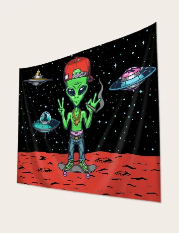 Fundal din material textil SHEIN, mix culori