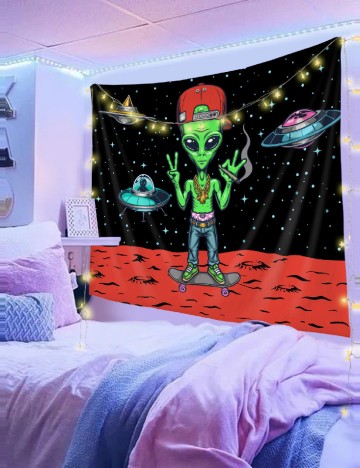 Fundal din material textil SHEIN, mix culori