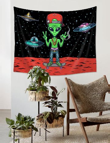 Fundal din material textil SHEIN, mix culori