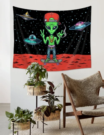 Fundal din material textil SHEIN, mix culori