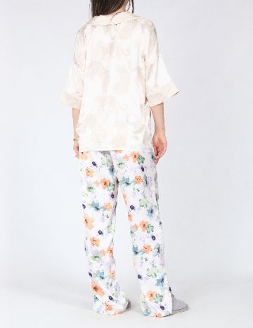 Pantaloni de pijama River Island, floral print