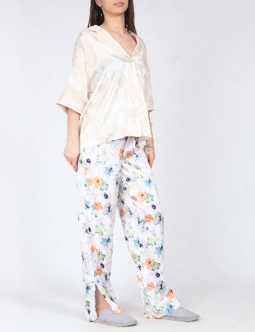 Pantaloni de pijama River Island, floral print