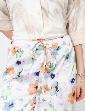 Pantaloni de pijama River Island, floral print