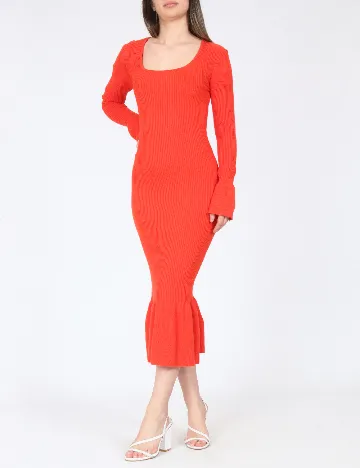 Rochie lunga River Island, portocaliu