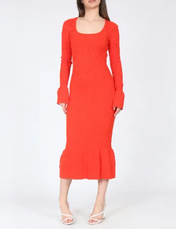 Rochie lunga River Island, portocaliu