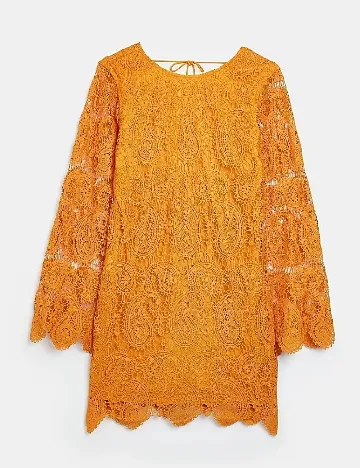 Rochie scurta River Island, portocaliu