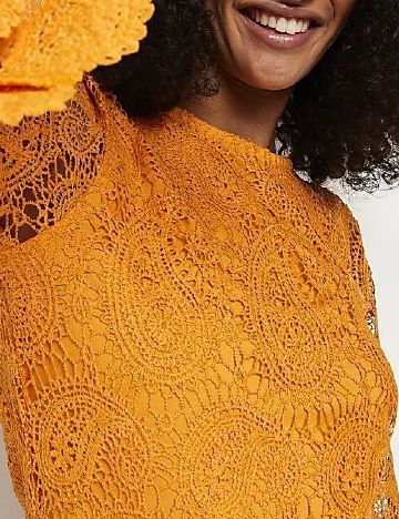 Rochie scurta River Island, portocaliu