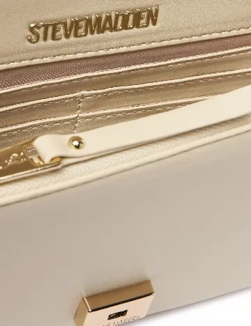 Geanta Steve Madden, crem