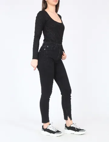 Blugi River Island, negru