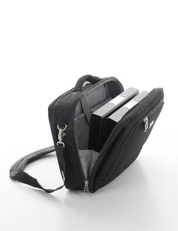 Geanta business Evelace, negru