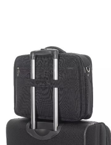 Geanta business Evelace, negru