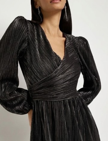 Rochie medie River Island, negru