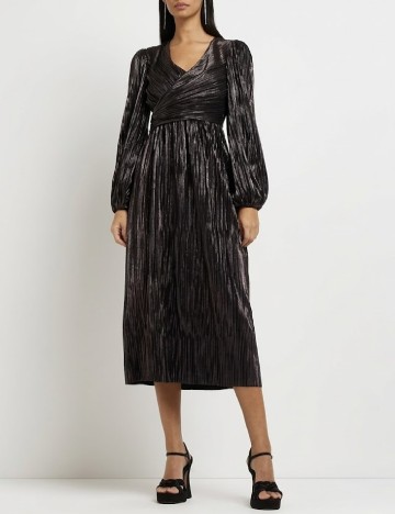 Rochie medie River Island, negru