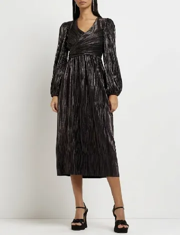 Rochie medie River Island, negru