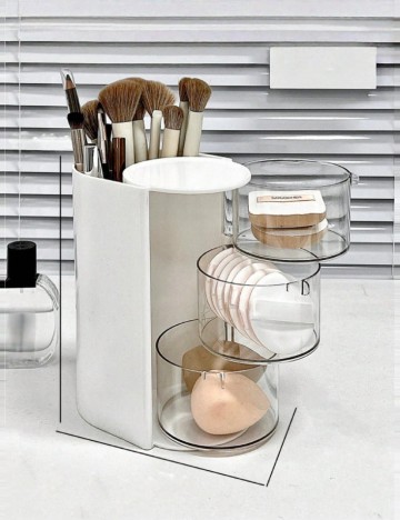 Organizator makeup SHEIN, alb