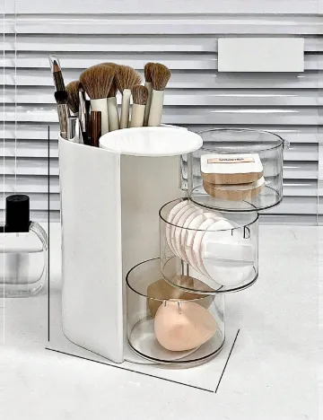Organizator makeup SHEIN, alb