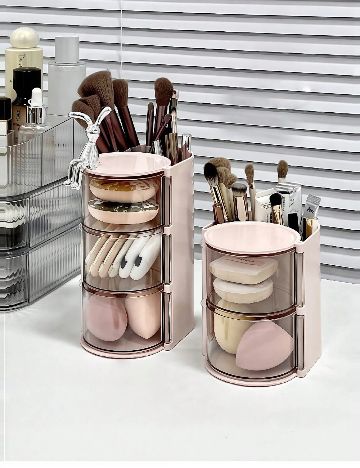 Organizator makeup SHEIN, alb