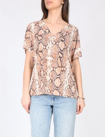Bluza River Island, imprimeu sarpe
