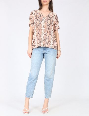 Bluza River Island, imprimeu sarpe