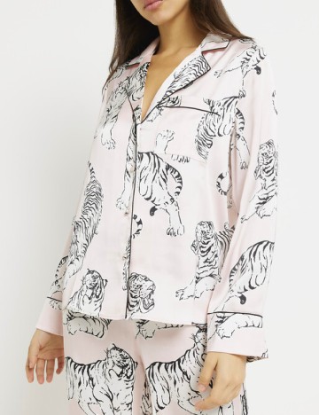 Camasa pijama River Island, roz