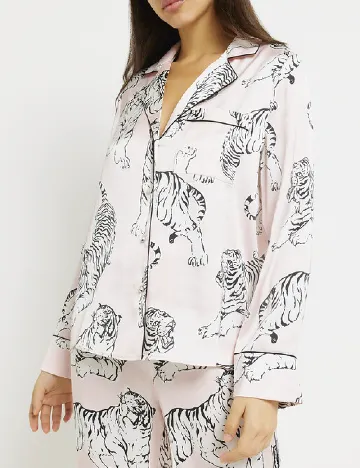 Camasa pijama River Island, roz