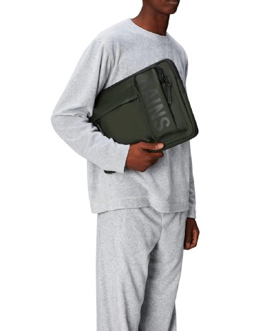 Geanta pentru laptop Rains, verde