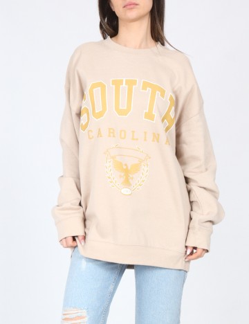 Bluza Oversize River Island, crem