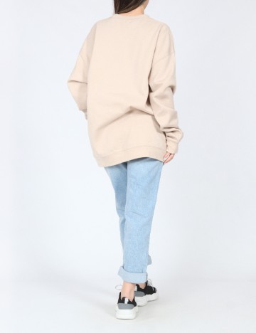 Bluza Oversize River Island, crem
