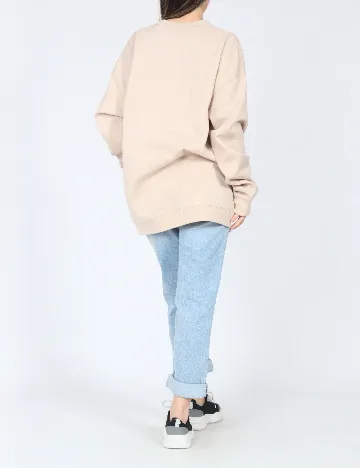 Bluza Oversize River Island, crem