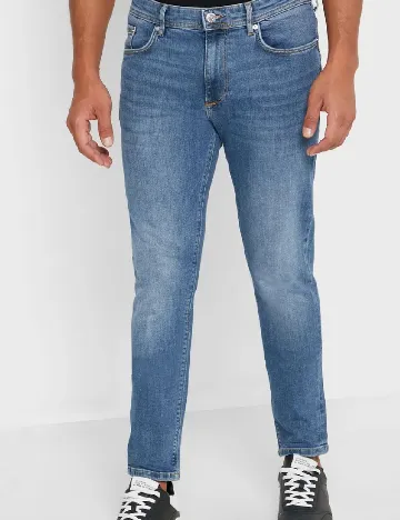 Blugi River Island, albastru