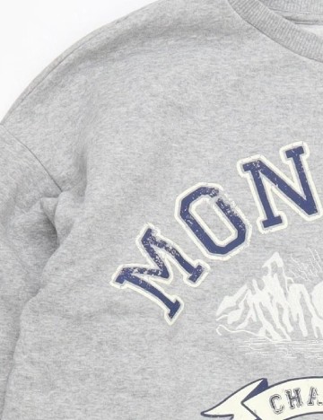 Bluza Oversize River Island, gri